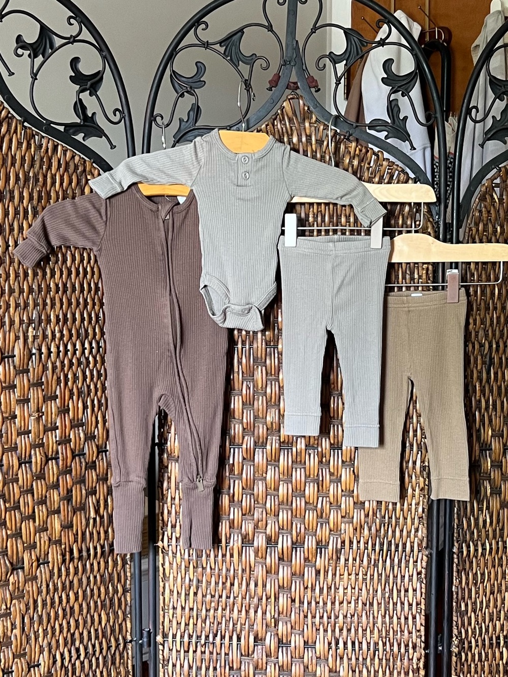 Newborn/3m Jamie Kay Organic Cotton Ribbed Outfits Bundle